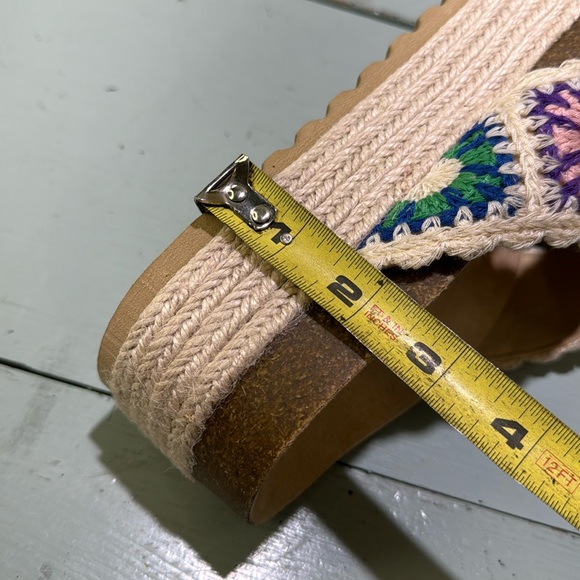 Dirty Laundry Plays Crochet Platform Sandals - Picture 7 of 9